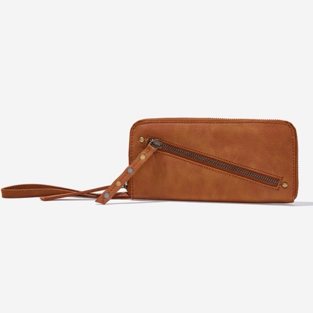 Free People Vegan Tan Wallet